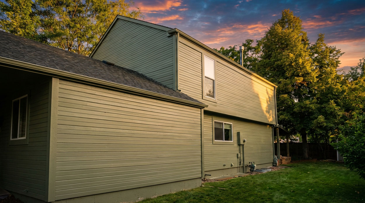 Staining and painting project in Boulder County