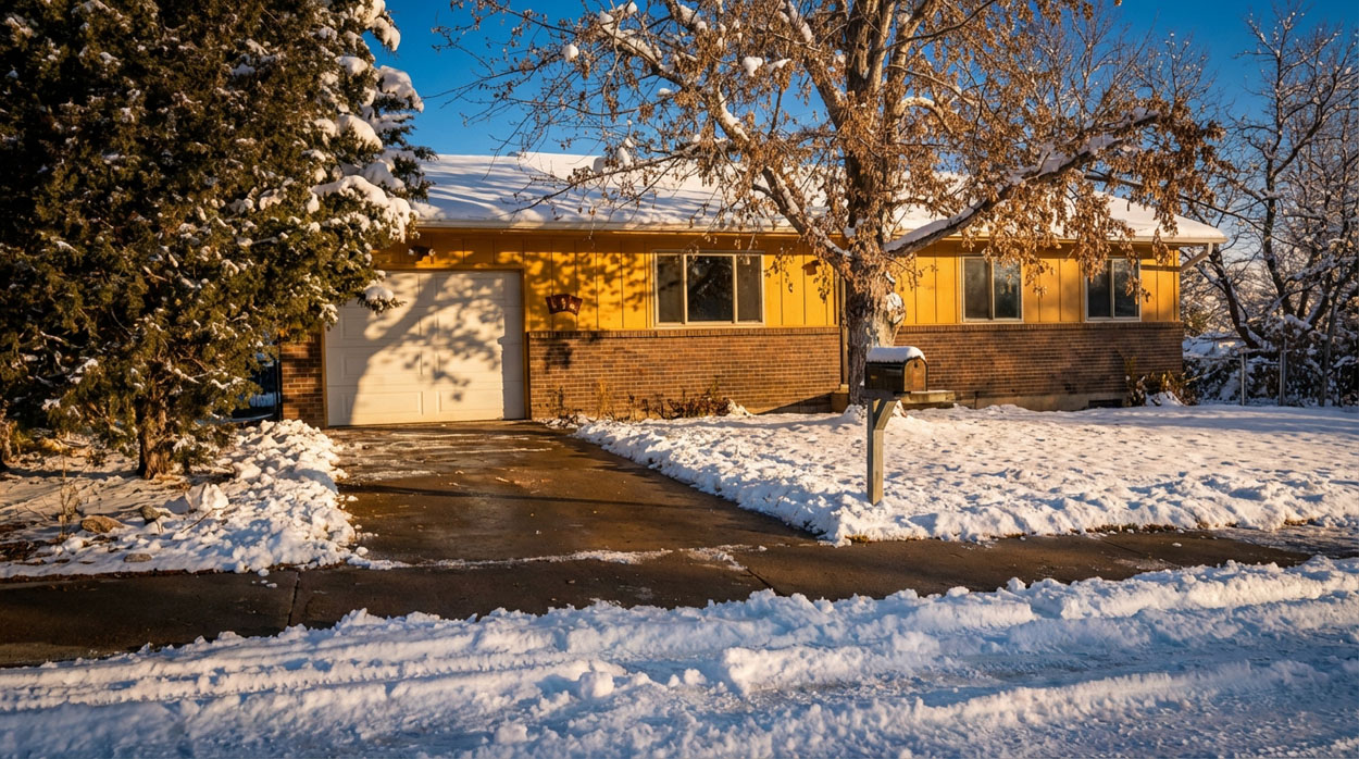 Snow removal services in Boulder County